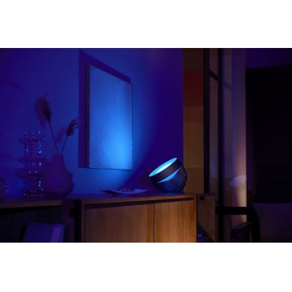 Philips - Lampă de birou LED RGB reglabilă Hue IRIS LED/8,2W/230V 2000-6500K negru
