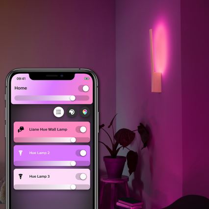 Philips 40902/31/P9 - LED Aplică perete HUE LIANE 1xLED/12W/230V