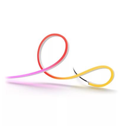 Philips Hue NEON - bandă LED RGBW reglabilă de exterior, 10 m, 30W, 230V, 2200-6500K, IP67