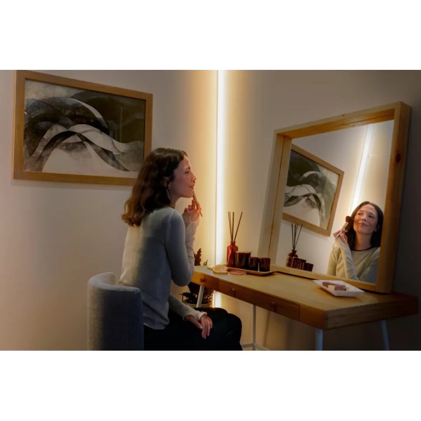 Philips - Hue OMNIGLOW bandă LED RGBW reglabilă 3m LED/40W/230V 2200-6500K