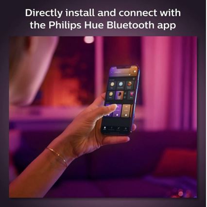 Philips - Candelabru LED RGB reglabil pe cablu pentru sistemul de șine Hue PERIFO LED RGB/5,2W/24V 2000-6500K