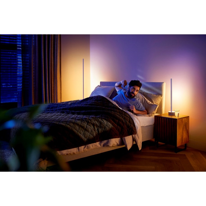Philips - Lampă de birou reglabilă LED RGBW Hue SIGNE LED/11,8W/230V 2000-6500K