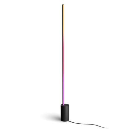 Philips - Lampă de podea reglabilă LED RGBW Hue SIGNE LED/29W/230V 2000-6500K negru