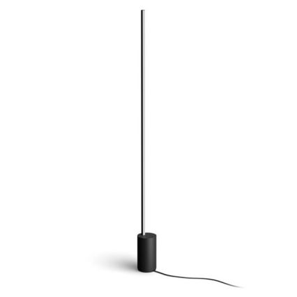 Philips - Lampă de podea reglabilă LED RGBW Hue SIGNE LED/29W/230V 2000-6500K negru