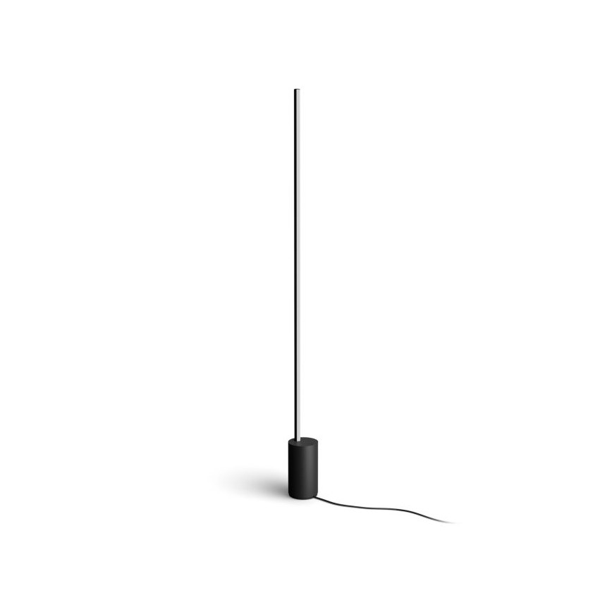 Philips - Lampă de podea reglabilă LED RGBW Hue SIGNE LED/29W/230V 2000-6500K negru