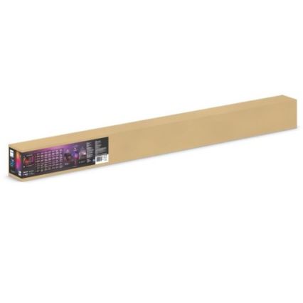 Philips - Lampă de podea reglabilă LED RGBW Hue SIGNE LED/29W/230V 2000-6500K negru