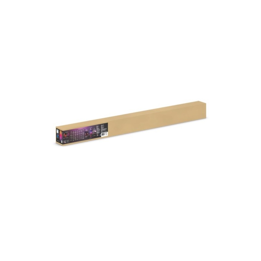 Philips - Lampă de podea reglabilă LED RGBW Hue SIGNE LED/29W/230V 2000-6500K negru