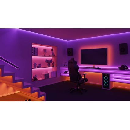 Philips Hue - Bandă LED RGBW dimerizabilă White and Color Ambiance 5 m LED/20W/230V 2000-6500K