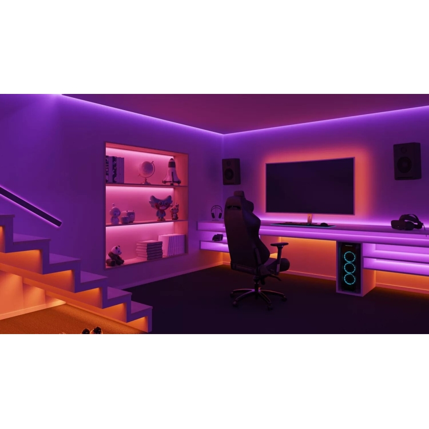 Philips Hue - Bandă LED RGBW dimerizabilă White and Color Ambiance 5 m LED/20W/230V 2000-6500K