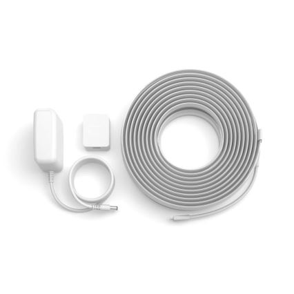 Philips - Hue White and Color Ambiance, bandă LED RGBW dimerizabilă, 10 m, 20 W, 230 V, 2000–6500 K