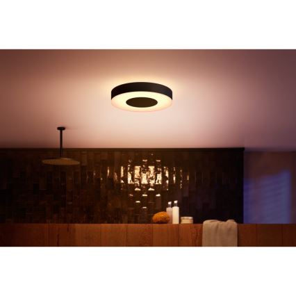 Philips - Lampă LED RGBW reglabilă pentru baie Hue XAMENTO LED/33,5W/230V IP44 diametru 381 mm 2000-6500K