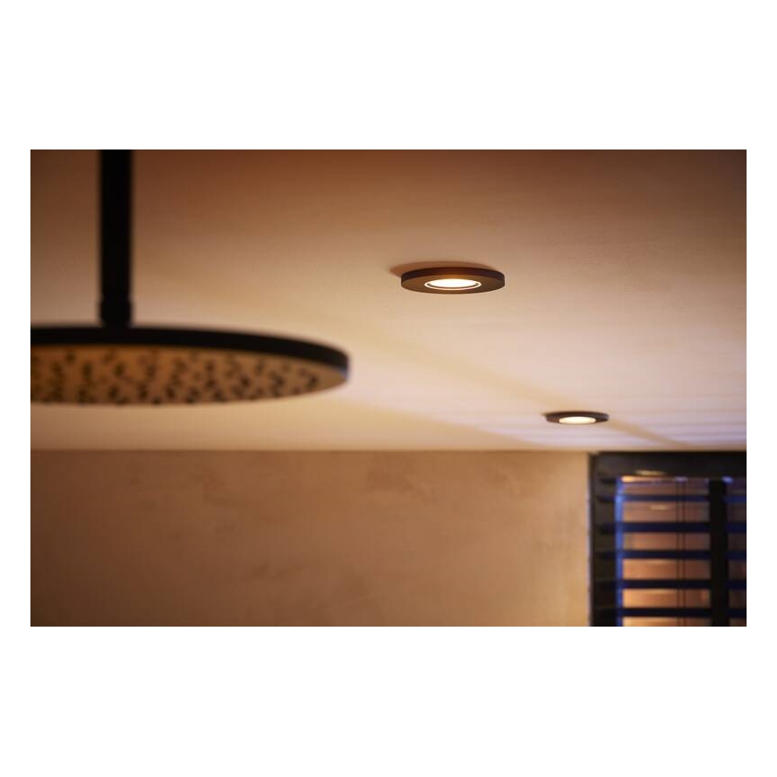 Philips - Lampă LED RGBW reglabilă pentru baie, încastrabilă Hue XAMENTO GU10/5,7W/230V IP44 2200-6500K