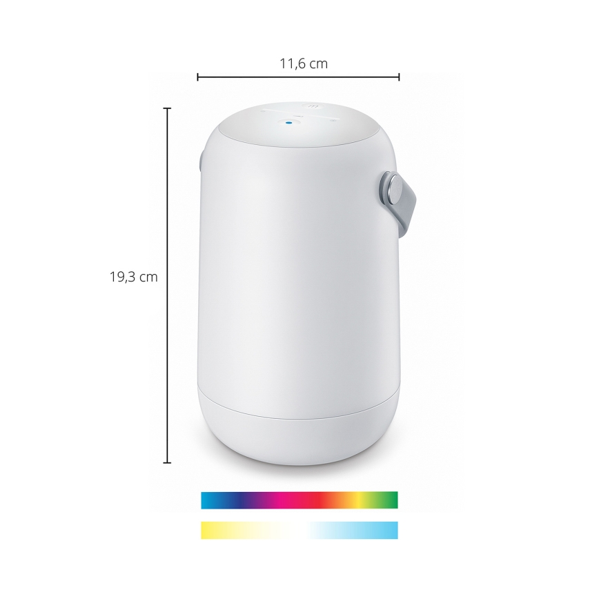 Philips - Lampă de masă portabilă tactilă LED RGBW, reglabilă, SMART LED/13,5W/3,6V 2200-6500K Wi-Fi 1800 mAh