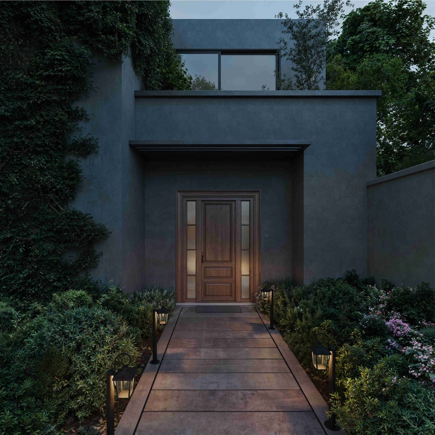 Philips - Lampă de exterior BUZZARD 1xE27/25W/230V IP44