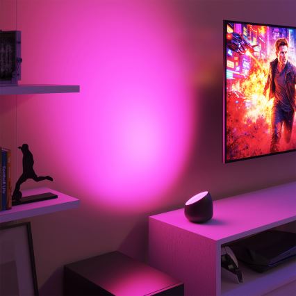 Philips - Lampă de masă SMART LED dimabilă RGB+TW, 9W/230V, 2200-6500K, Wi-Fi