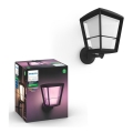 Philips - Lampă de perete LED RGBW reglabilă pentru exterior Hue ECONIC LED/15W/230V IP44