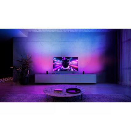 Philips - Hue PLAY Proiector LED RGBW dimmabil/20W/230V 2000–6500K negru