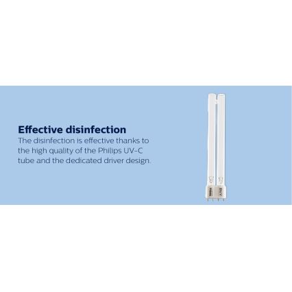 Philips - Lampă germicidă dezinfectantă cu senzor UV-C/24W/230V