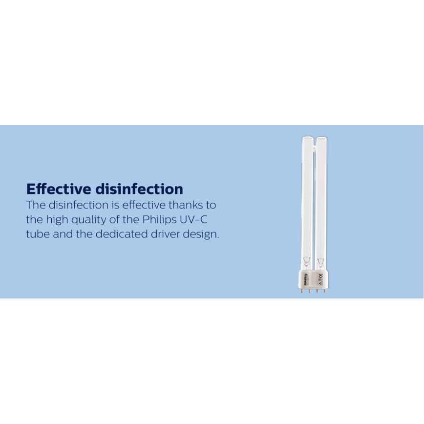 Philips - Lampă germicidă dezinfectantă cu senzor UV-C/24W/230V