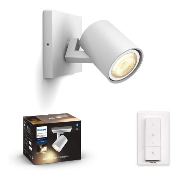 Philips - Lampă LED cu intensitate reglabilă Hue RUNNER 1xGU10/5W/230V + telecomandă