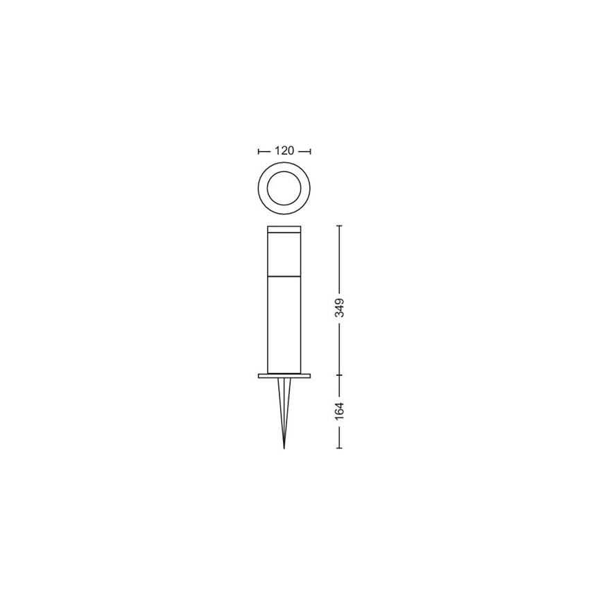 Philips - Lampă LED de exterior GARDENLINK LED/6W/230V 2700K IP44