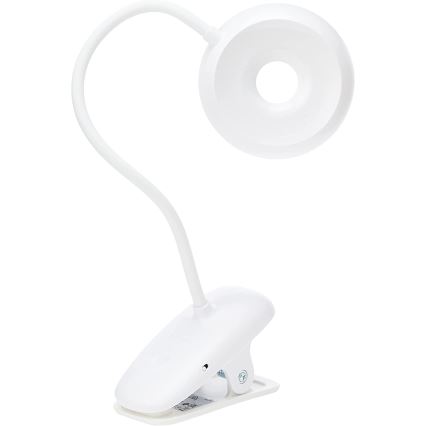 Philips - Lampă LED reglabilă cu clemă DONUTCLIP LED/3W/5V 1200 mAh CRI 90 albă