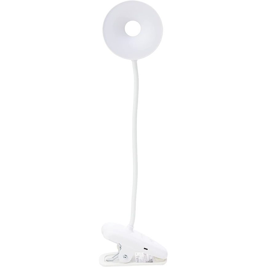 Philips - Lampă LED reglabilă cu clemă DONUTCLIP LED/3W/5V 1200 mAh CRI 90 albă
