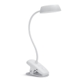 Philips - Lampă LED reglabilă cu clemă DONUTCLIP LED/3W/5V 1200 mAh CRI 90 albă