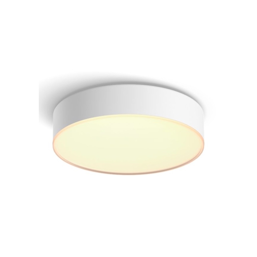 Philips Hue - plafonieră LED dimabilă, 9,6 W/230 V, 2200–6500 K, Ø 261 mm, albă + telecomandă
