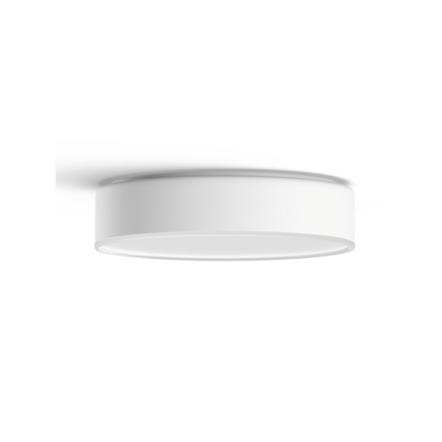 Philips Hue - plafonieră LED dimabilă, 9,6 W/230 V, 2200–6500 K, Ø 261 mm, albă + telecomandă