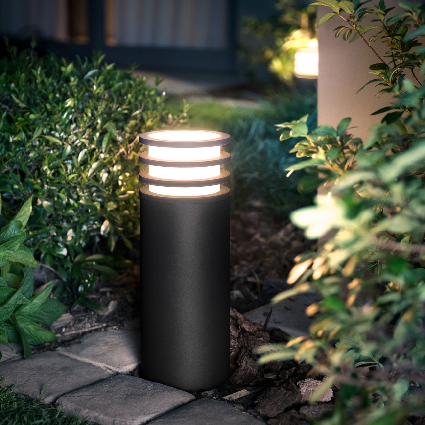 Philips Hue LUCCA - Lampă LED RGB reglabilă pentru exterior, 1xE27/8,1W/230V, 25 cm, 1000-20000K, IP44