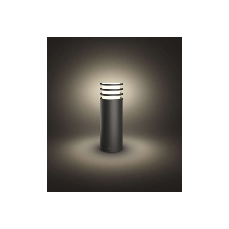 Philips Hue LUCCA - Lampă LED RGB reglabilă pentru exterior, 1xE27/8,1W/230V, 25 cm, 1000-20000K, IP44