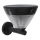 Philips - Lampă solară de perete LED cu senzor KYNA LED/3,8W/3,7V 800 mAh 2700K IP44 neagră