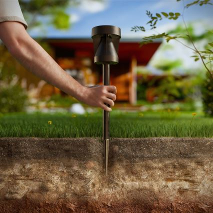 Philips - Lampă solară LED AVERY LED/1,8W/3,7V 2600 mAh 2700K IP44