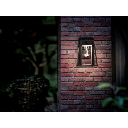 Philips - Lampă solară de perete cu LED, senzor de mișcare și crepuscul LYSIN LED/3,2W/3,7V 2600 mAh 4000K IP44