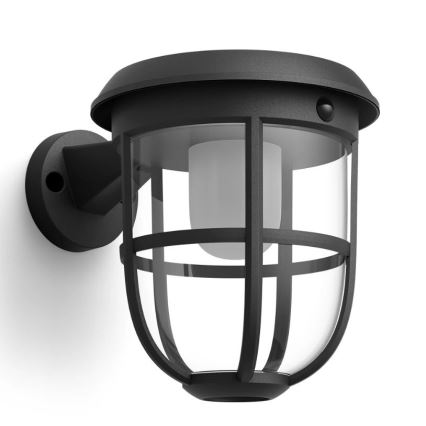 Philips - Lampă solară de perete cu LED, senzor de mișcare și crepuscul RADII LED/1,3W/3,7V 2000 mAh 3000K IP44