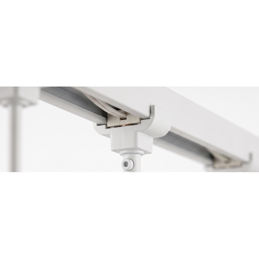Philips - Lampă suspendată LED RGBW dimabilă pe cablu pentru sistem de șină EASYLINK HUE, 3xGU10/4,7W/230V, 2200–6500K, 1 m, alb + Hue Bridge