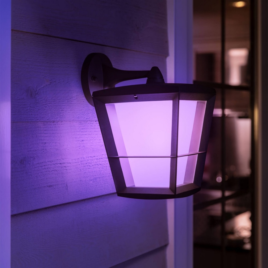 Philips 17440/30/P7 - LED RGB Aplică perete exterior HUE ECONIC LED/15W/230V IP44