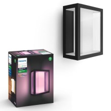 Philips - LED RGB Aplică perete exterior Hue IMPRESS 2xLED/8W/230V IP44
