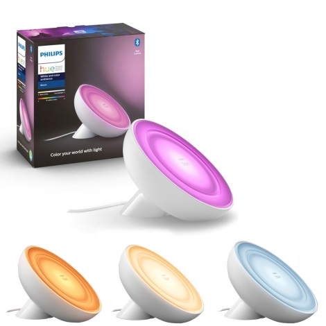 Officials Electropositive Discreet Philips - LED RGB Lampă de masă dimmabilă Hue BLOOM 1xLED/7,1W/230V |  Luminam