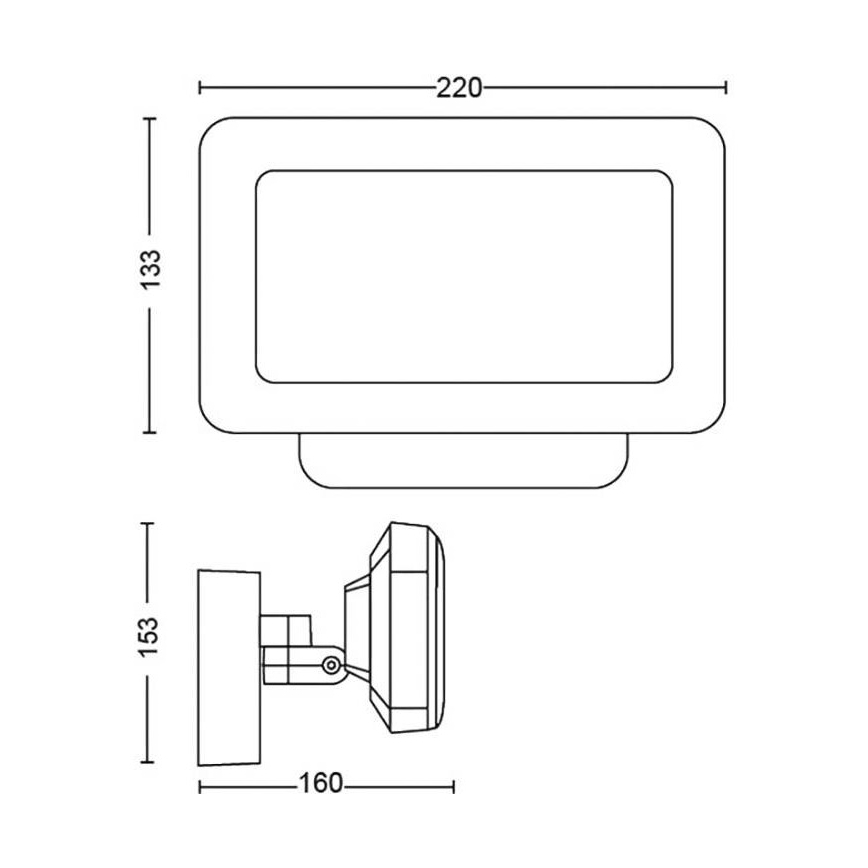 Philips 17435/30/P7 - LED RGB Proiector exterior HUE DISCOVER LED/15W/230V IP44