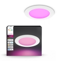 Philips - LED RGBW dimabil corp de iluminat încastrat pentru baie Hue SLIM LED/12W/230V 1000-20000K alb IP44
