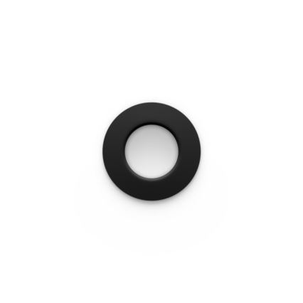 Philips - Corp de iluminat încastrat pentru baie LED RGBW dimmabil Hue SLIM LED/8,3W/230V 1000-20000K negru P44