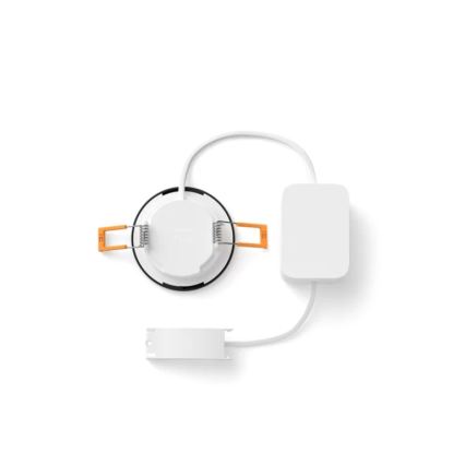 Philips - Corp de iluminat încastrat pentru baie LED RGBW dimmabil Hue SLIM LED/8,3W/230V 1000-20000K negru P44