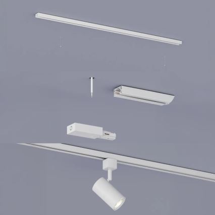 Philips - Spot LED RGBW reglabil pentru șină EASYLINK HUE 3xGU10/4,7W/230V 2200-6500K 1m alb