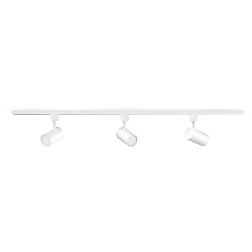 Philips - Spot LED RGBW reglabil pentru șină EASYLINK HUE 3xGU10/4,7W/230V 2200-6500K 1m alb