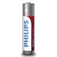 Philips LR03P12W/10 - 12 buc Baterie alcalina AAA POWER ALKALINE 1,5V