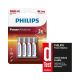 Philips LR03P4B/10 - 4 buc Baterie alcalina AAA POWER ALKALINE 1,5V