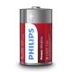 Philips LR20P2B/10 - 2 buc Baterie alcalina D POWER ALKALINE 1,5V