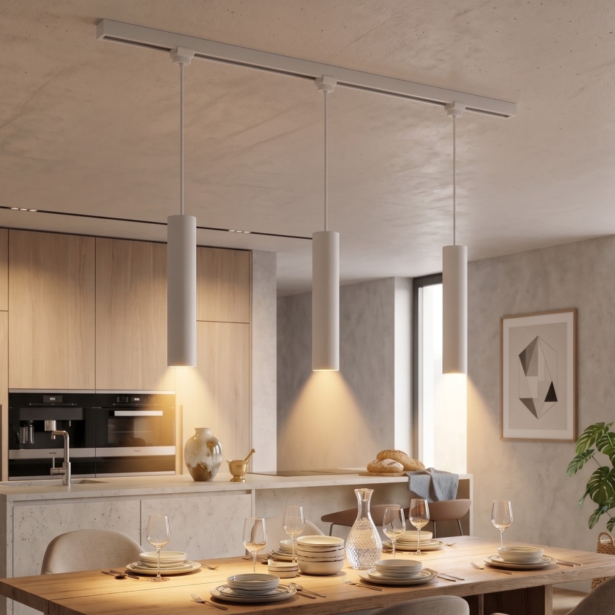 Philips - Pendul LED dimmabil pe cablu pentru sistemul de șine EASYLINK 3xGU10/6,2W/230V 2200-2700K 1m alb